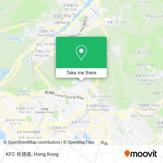 KFC 肯德基 map