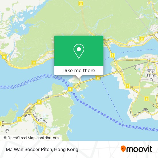Ma Wan Soccer Pitch map
