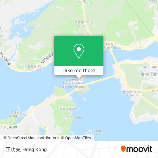 正功夫地圖