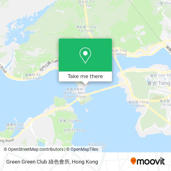 Green Green Club 綠色會所 map