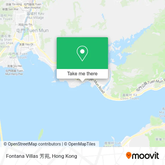 Fontana Villas 芳苑 map
