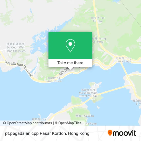 pt.pegadaian cpp Pasar Kordon map