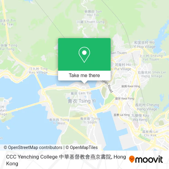 CCC Yenching College 中華基督教會燕京書院地圖