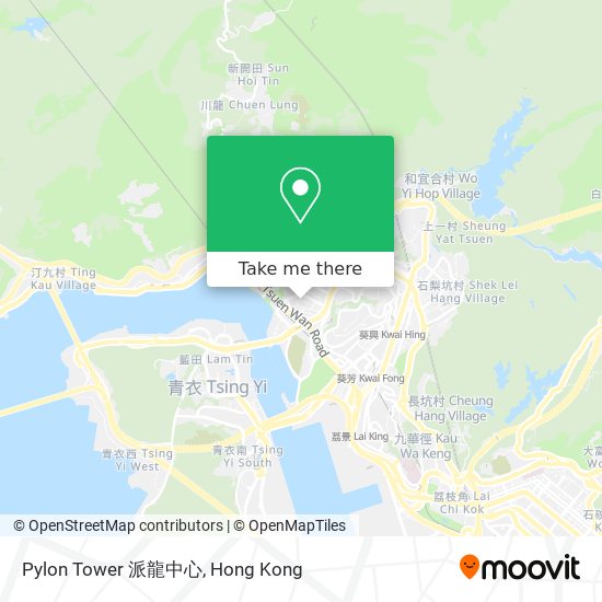 Pylon Tower 派龍中心 map