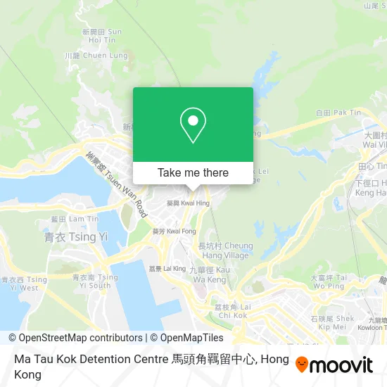 Ma Tau Kok Detention Centre 馬頭角羈留中心 map