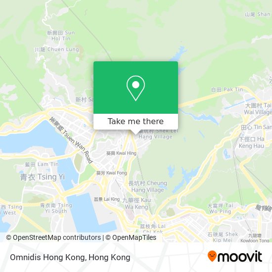 Omnidis Hong Kong地圖