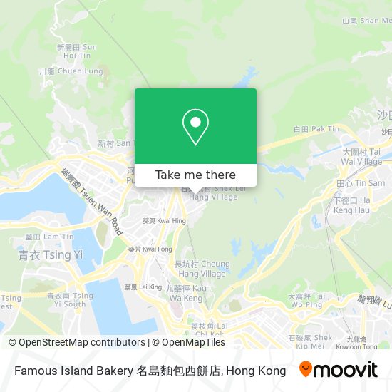 Famous Island Bakery 名島麵包西餅店 map