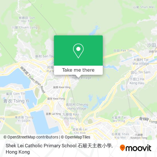 Shek Lei Catholic Primary School 石籬天主教小學 map