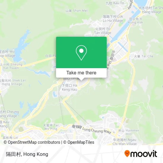 隔田村 map