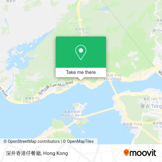 深井香港仔餐廳地圖