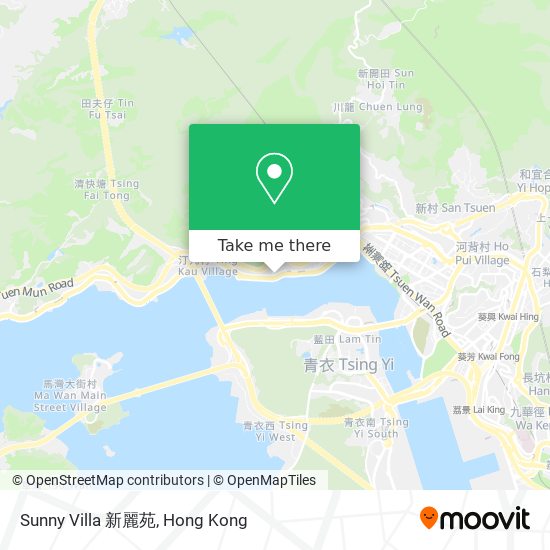 Sunny Villa 新麗苑 map