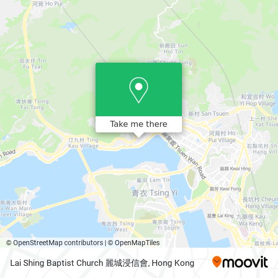 Lai Shing Baptist Church 麗城浸信會地圖