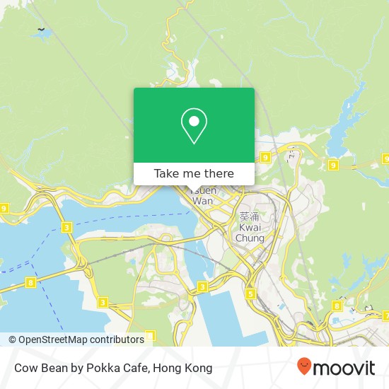 Cow Bean by Pokka Cafe map