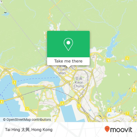 Tai Hing 太興 map