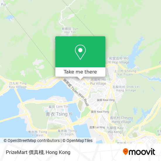 PrizeMart 價真棧地圖