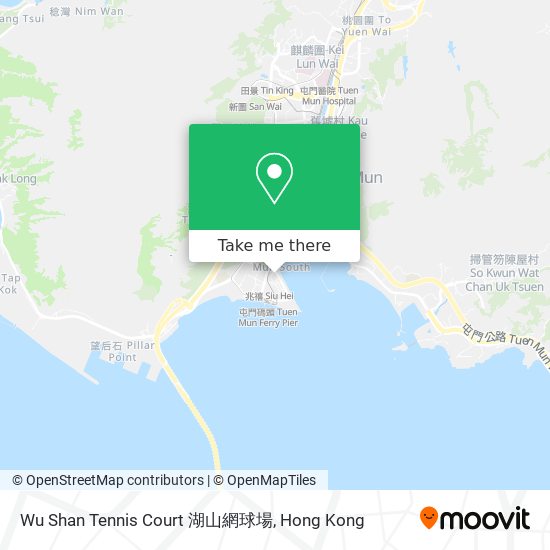 Wu Shan Tennis Court 湖山網球場 map