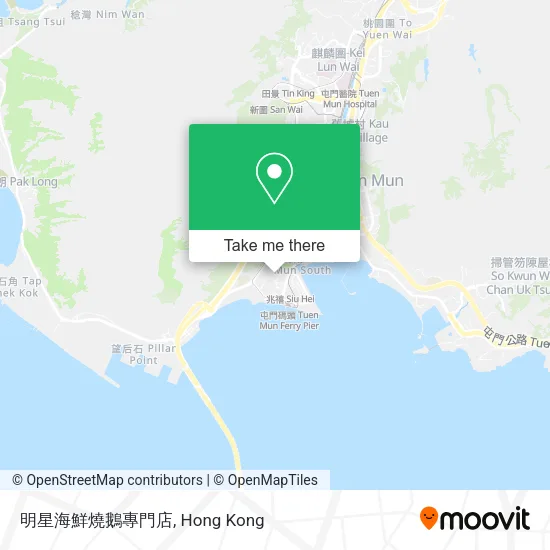 明星海鮮燒鵝專門店地圖
