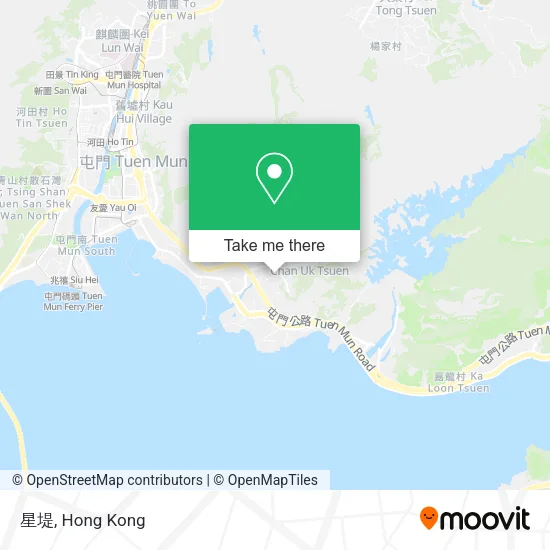 星堤 map