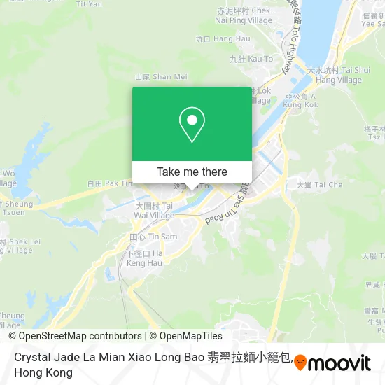 Crystal Jade La Mian Xiao Long Bao 翡翠拉麵小籠包地圖