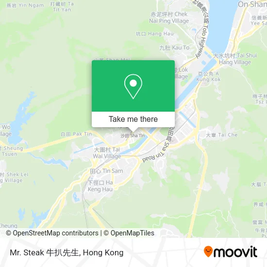 Mr. Steak 牛扒先生 map