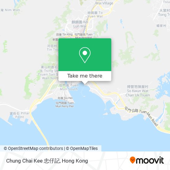 Chung Chai Kee 忠仔記地圖