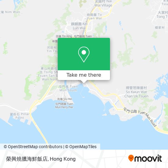 榮興燒臘海鮮飯店 map