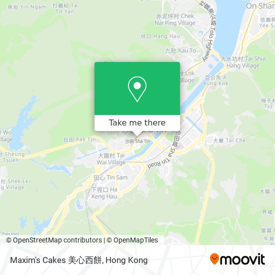 Maxim's Cakes 美心西餅 map
