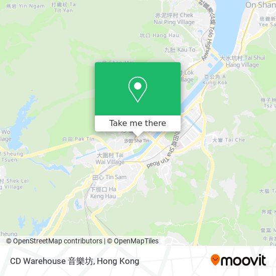 CD Warehouse 音樂坊 map