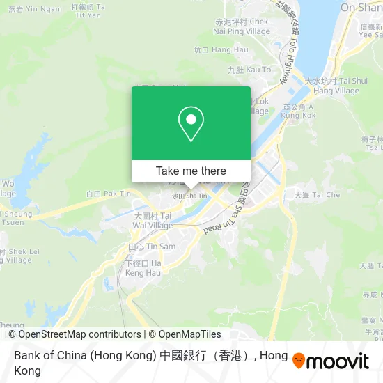 Bank of China (Hong Kong) 中國銀行（香港） map