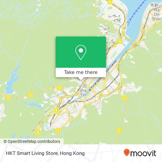 HKT Smart Living Store map