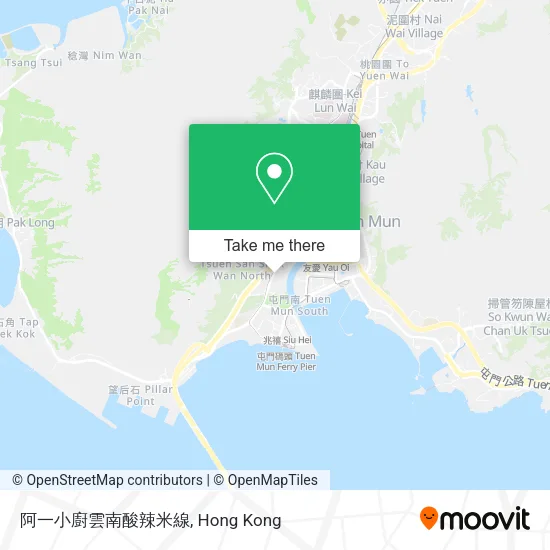 阿一小廚雲南酸辣米線 map