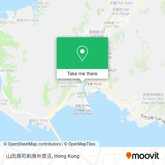 山田壽司刺身外賣店 map