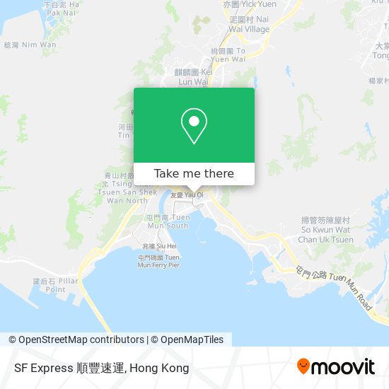 SF Express 順豐速運 map