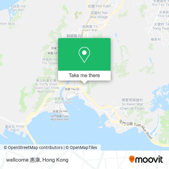 wellcome 惠康 map