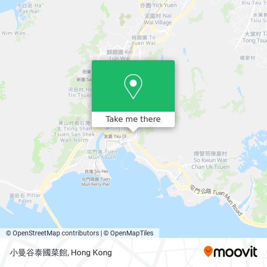 小曼谷泰國菜館 map