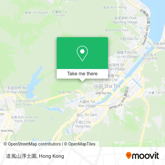 道風山淨土園地圖