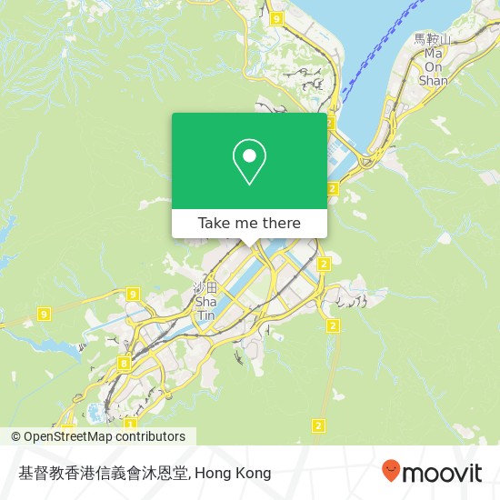 基督教香港信義會沐恩堂 map