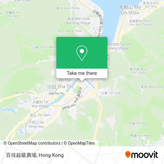 百佳超級廣場地圖