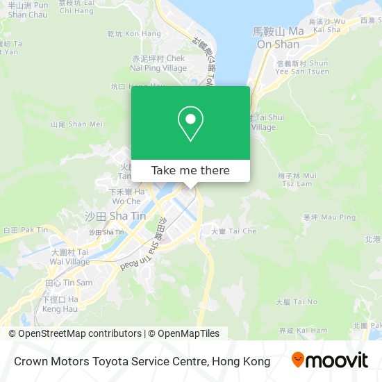 Crown Motors Toyota Service Centre map