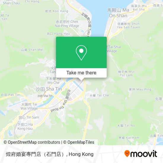 煌府婚宴專門店（石門店） map