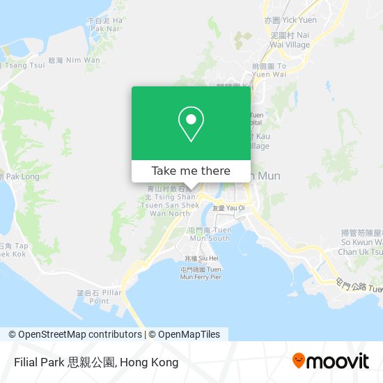 Filial Park 思親公園 map