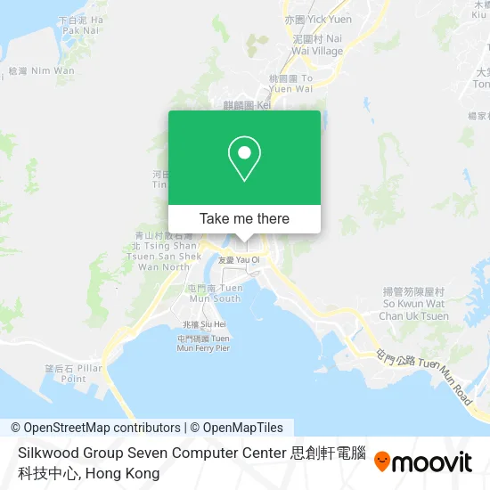 Silkwood Group Seven Computer Center 思創軒電腦科技中心地圖