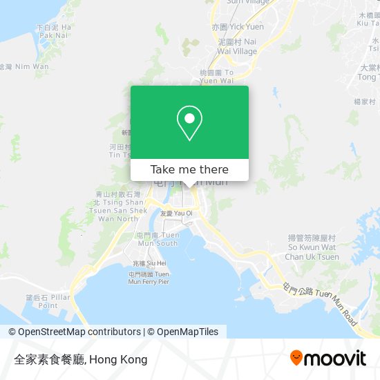 全家素食餐廳 map