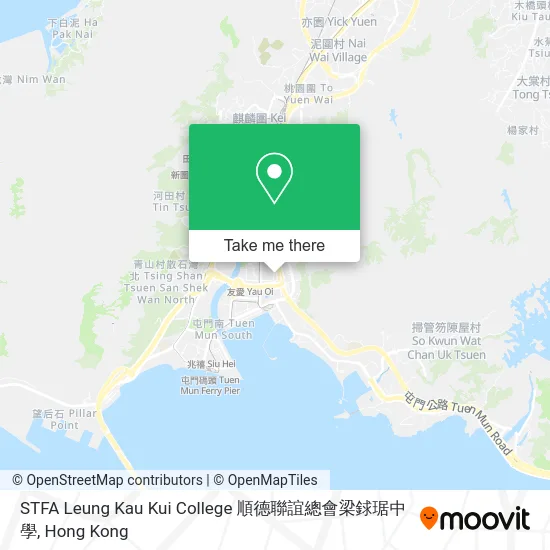 STFA Leung Kau Kui College 順德聯誼總會梁銶琚中學 map