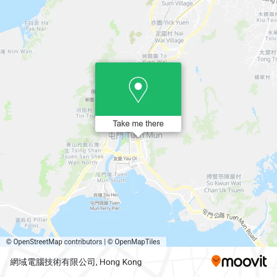 網域電腦技術有限公司地圖