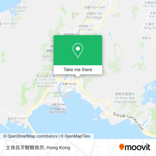 文偉昌牙醫醫務所地圖