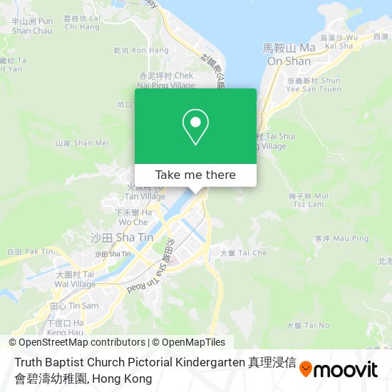 Truth Baptist Church Pictorial Kindergarten 真理浸信會碧濤幼稚園 map