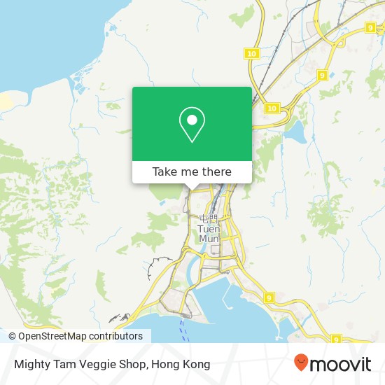 Mighty Tam Veggie Shop map