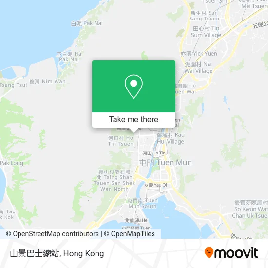 山景巴士總站地圖