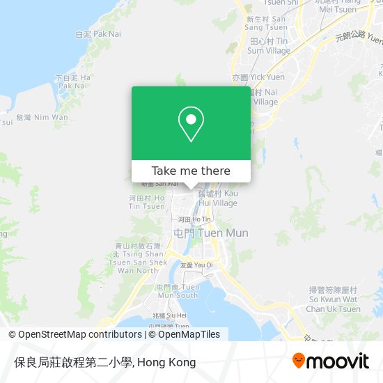 保良局莊啟程第二小學 map